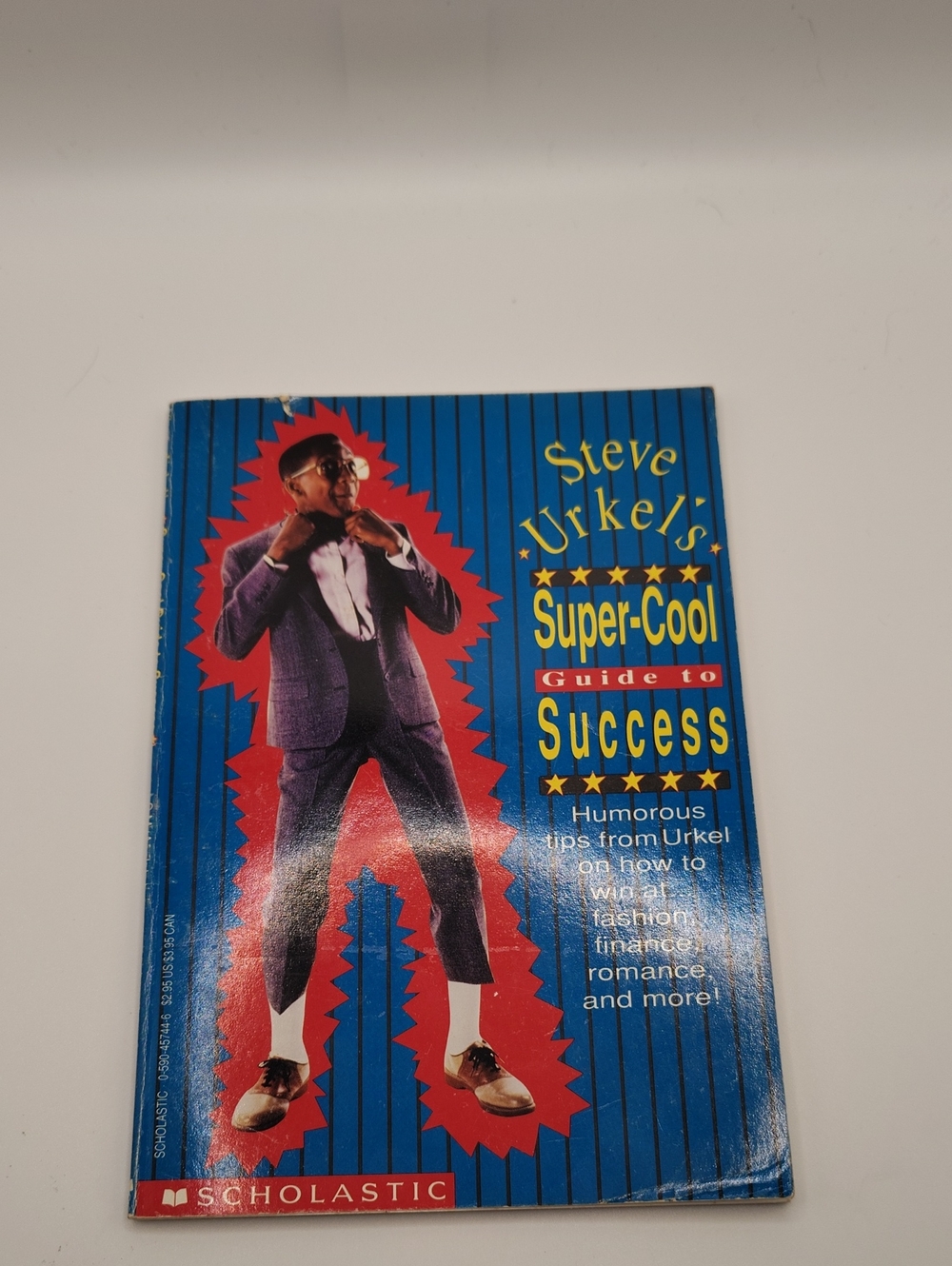 Vtg 1992 Steve Urkel's Super-Cool Guide to Success Book Scholastic Family Matter